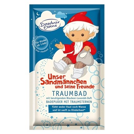 Care Bath Sandman с ароматом лаванды и черники 60 г Добавка для ванны веганская Dresdner Essenz
Care Bath Sandman с ароматом лаванды и черники 60 г Добавка для ванны веганская Dresdner Essenz