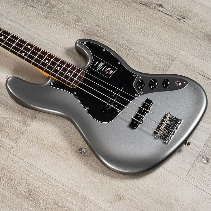Басс гитара Fender American Professional II Jazz Bass, Rosewood Fretboard, Mercury
Басс гитара Fender American Professional II Jazz Bass, Rosewood Fretboard, Mercury