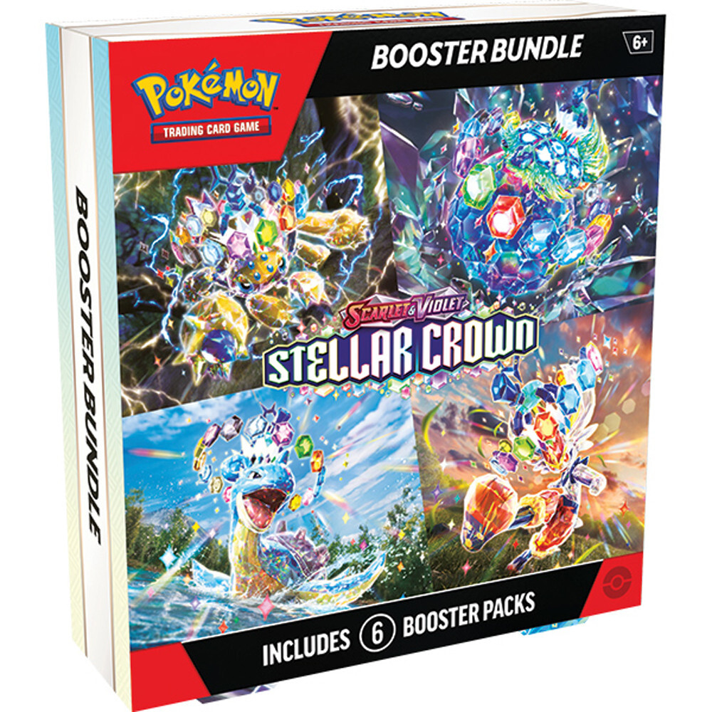 Карточная игра The Pokemon Company Int'l Pokemon TCG: Scarlet & Violet: Stellar Crown - Booster Bundle
Карточная игра The Pokemon Company Int'l Pokemon TCG: Scarlet & Violet: Stellar Crown - Booster Bundle