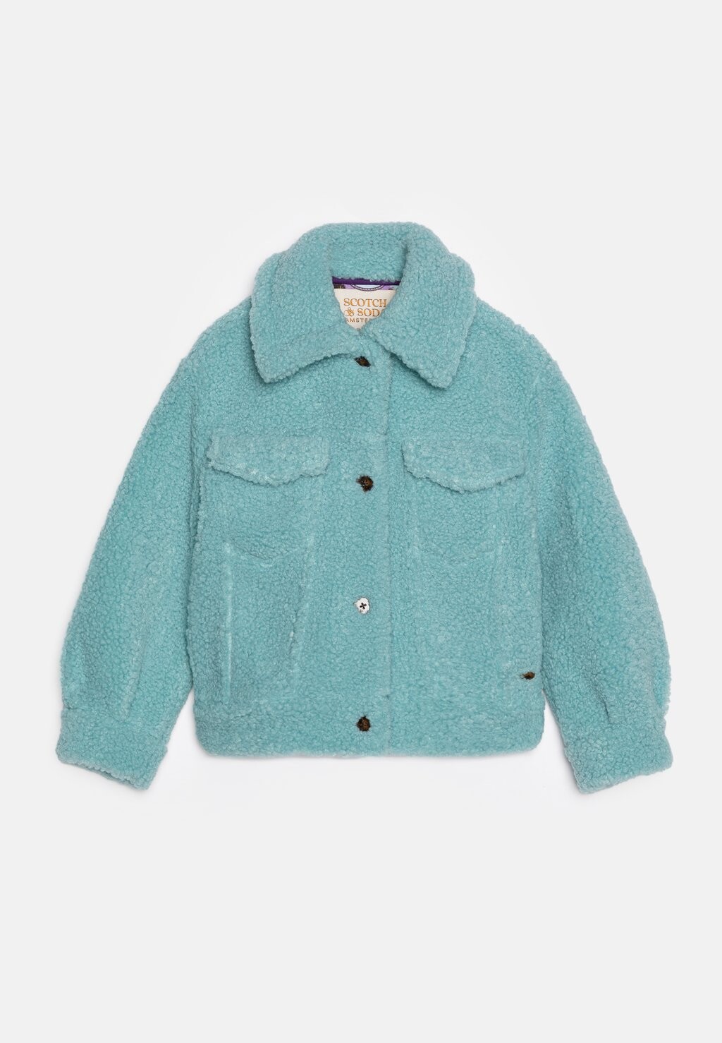 Куртка зимняя Boxy Fit Bonded Trucker Jacket Scotch & Soda, цвет acoustic blue
Куртка зимняя Boxy Fit Bonded Trucker Jacket Scotch & Soda, цвет acoustic blue