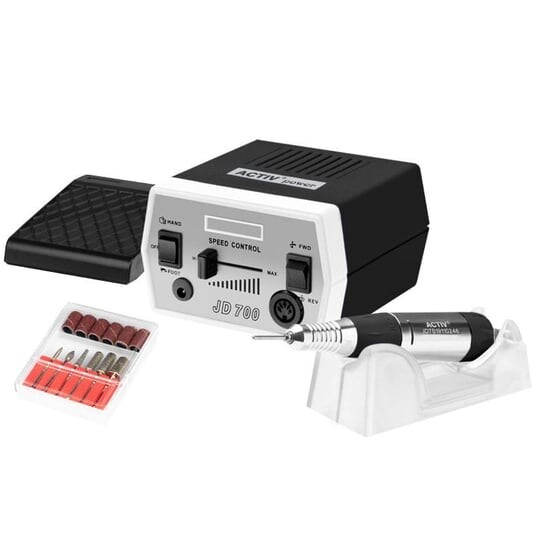 Фрезер для маникюра Active Power JD700, мощность 35 Вт, с 6 фрезами - черный, Active Shop
Фрезер для маникюра Active Power JD700, мощность 35 Вт, с 6 фрезами - черный, Active Shop
