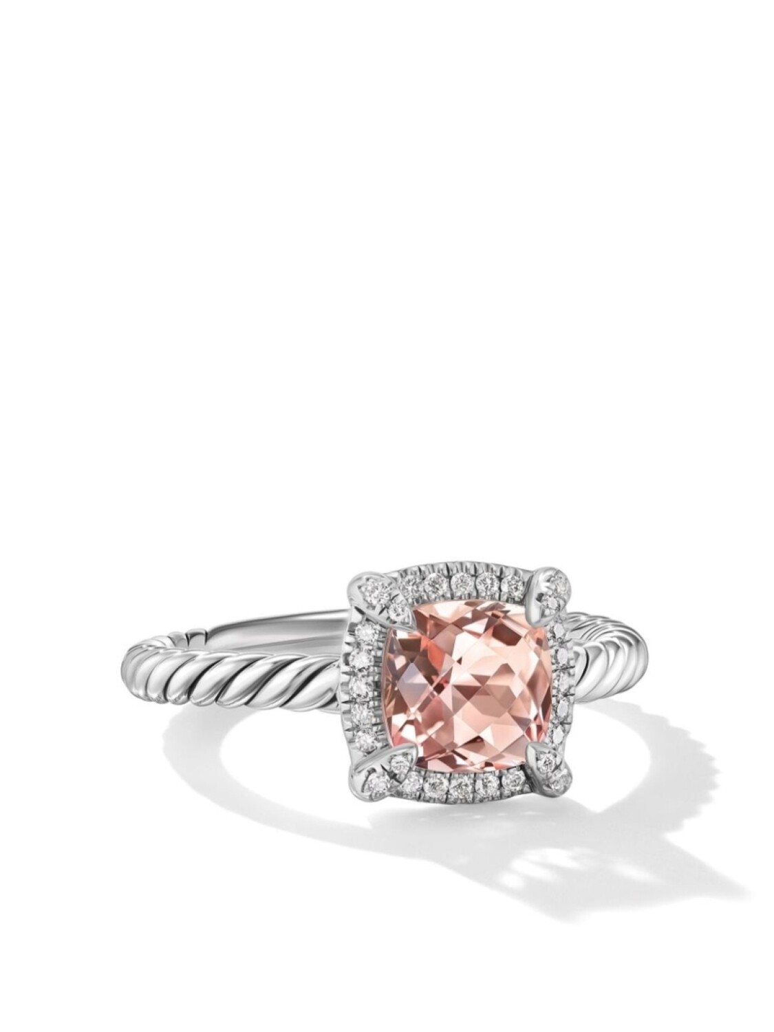Серебряное колье Petite Chatelaine с морганитом и бриллиантами David Yurman, серебряный
Серебряное колье Petite Chatelaine с морганитом и бриллиантами David Yurman, серебряный