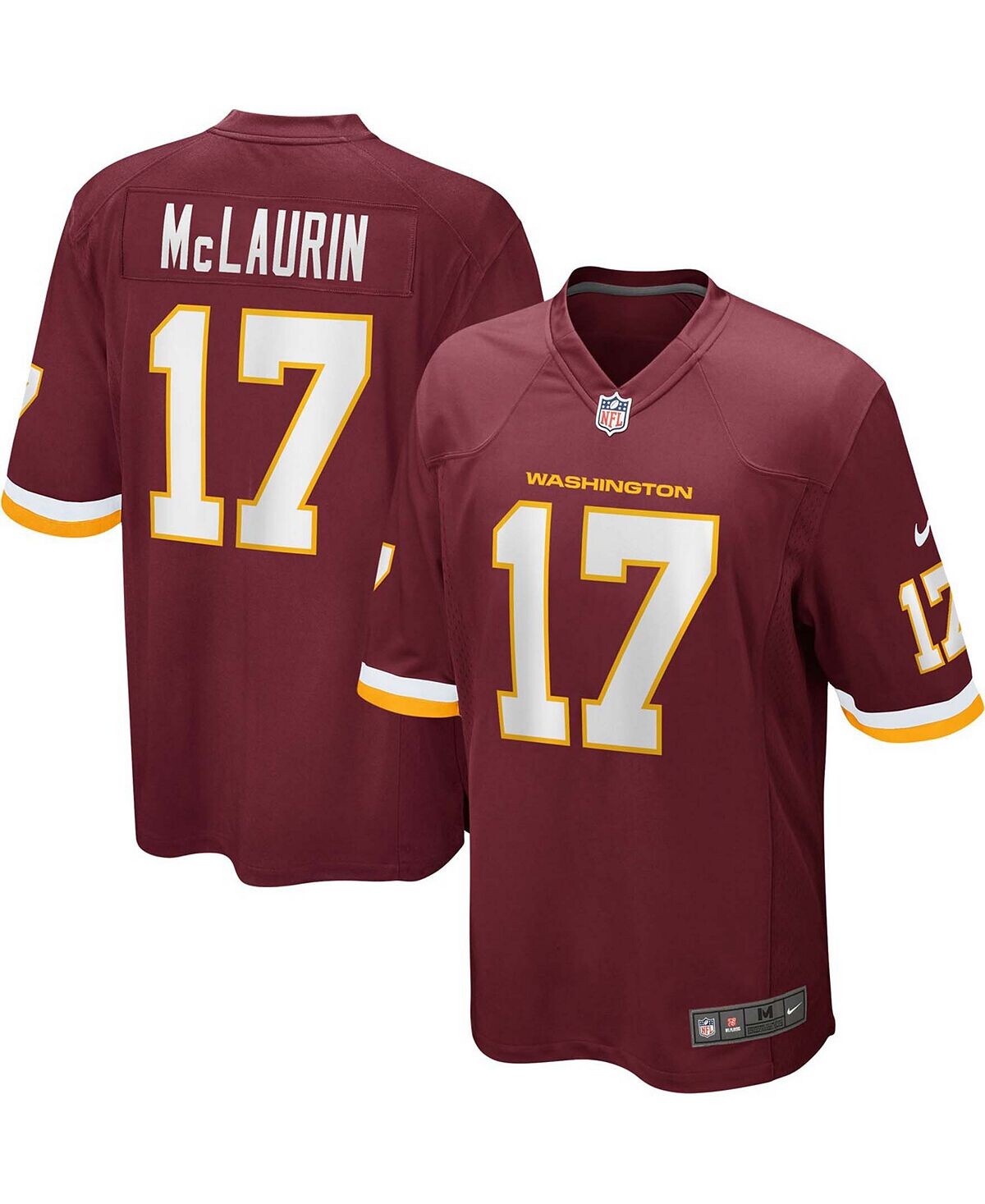 Мужская футболка terry mclaurin burgundy washington football team player game jersey Nike
Мужская футболка terry mclaurin burgundy washington football team player game jersey Nike