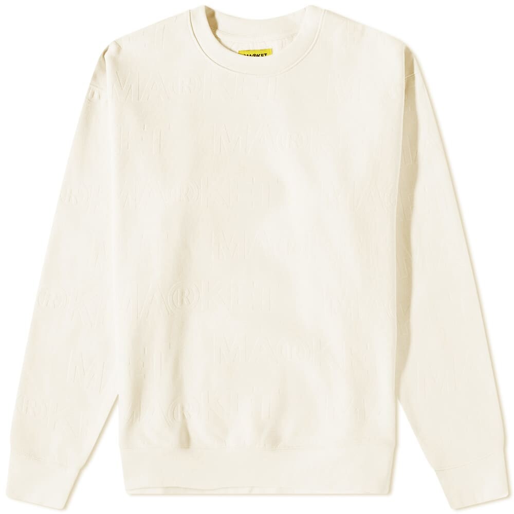Джемпер MARKET Embossed Crew Fleece, Белый
Джемпер MARKET Embossed Crew Fleece, Белый