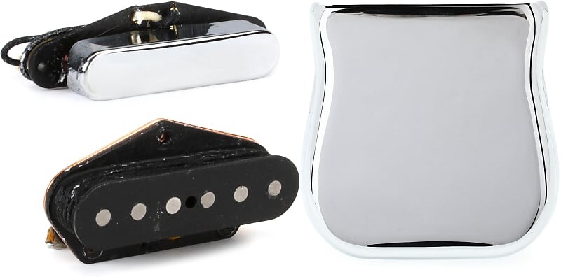 Комплект звукоснимателей Fender Original Vintage Telecaster из 2 предметов с крышкой моста пепельницы Fender Pure Vintage Telecaster 0992119000=1 0992271100=1
Комплект звукоснимателей Fender Original Vintage Telecaster из 2 предметов с крышкой моста пепельницы Fender Pure Vintage Telecaster 0992119000=1 0992271100=1