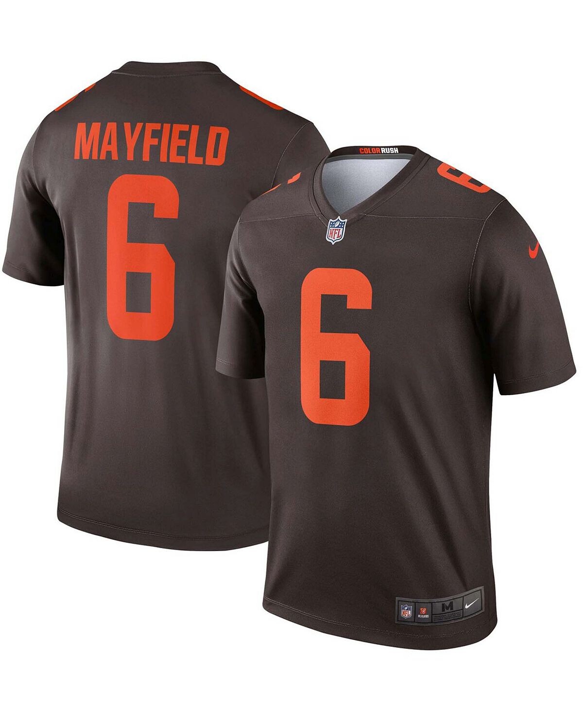 Мужская футболка baker mayfield brown cleveland browns alternate legend jersey Nike, коричневый
Мужская футболка baker mayfield brown cleveland browns alternate legend jersey Nike, коричневый