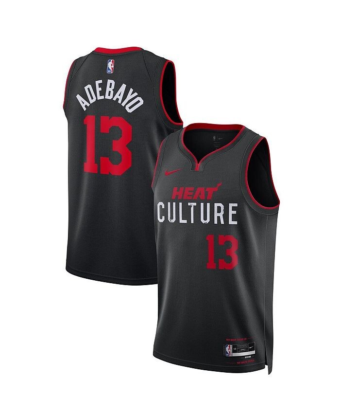 Мужская и женская футболка Bam Adebayo Black Miami Heat 2023/24 Swingman — City Edition Nike, цвет Black
Мужская и женская футболка Bam Adebayo Black Miami Heat 2023/24 Swingman — City Edition Nike, цвет Black