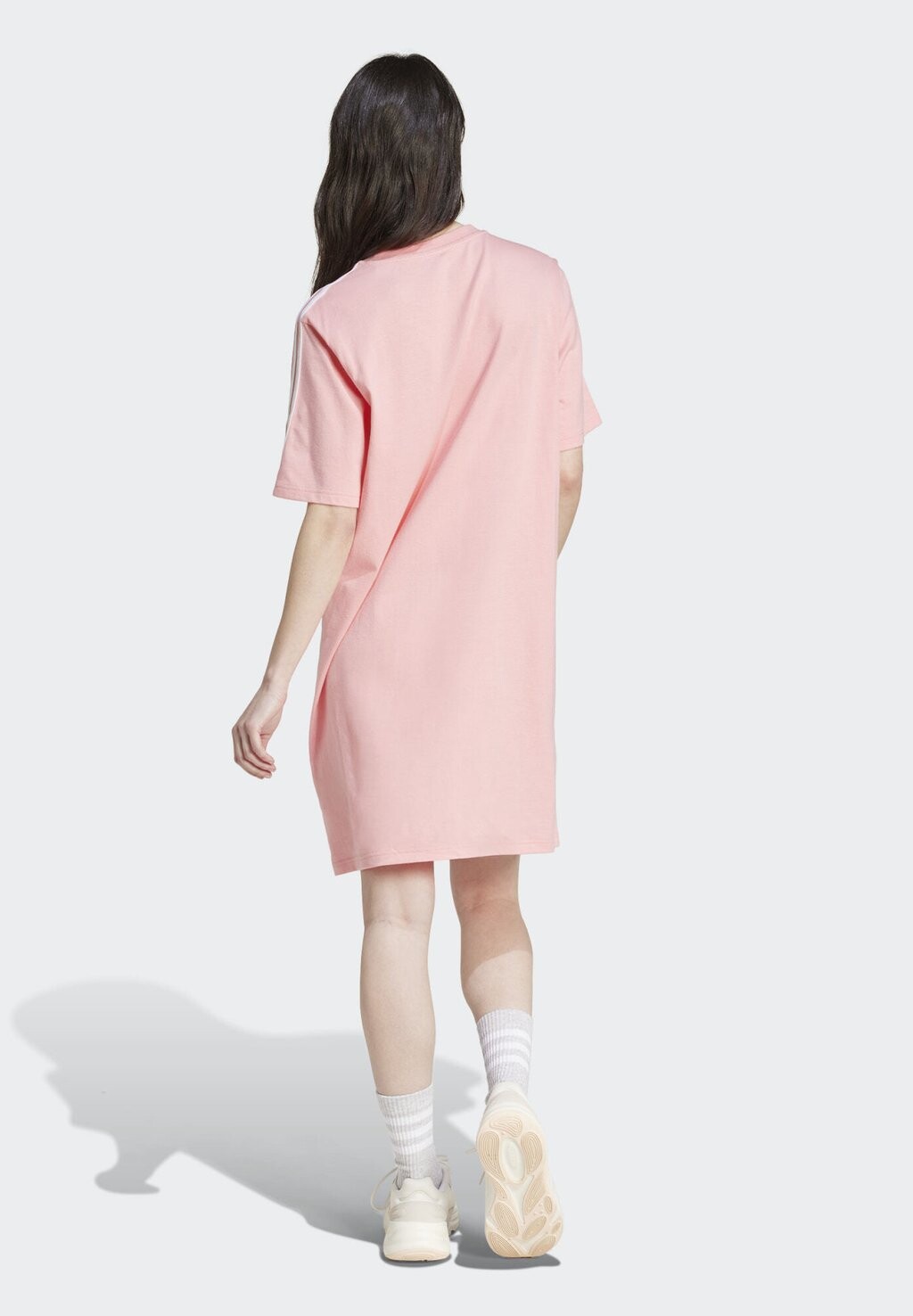 Платье из джерси Essentials 3 Stripes Single Boyfriend Tee adidas Sportswear, розовый
Платье из джерси Essentials 3 Stripes Single Boyfriend Tee adidas Sportswear, розовый