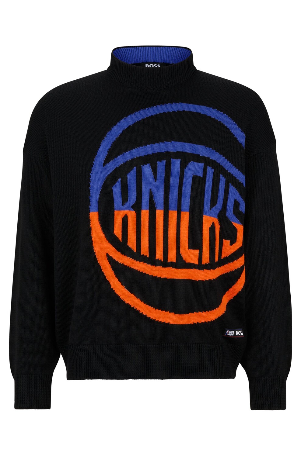 Свитер Boss & NBA Relaxed-fit With Collaborative Branding And Mock Knicks NBA Knicks, черный
Свитер Boss & NBA Relaxed-fit With Collaborative Branding And Mock Knicks NBA Knicks, черный