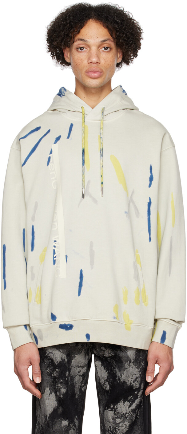 Худи Off-White с принтом тай-дай Feng Chen Wang, Серый, Худи Off-White с принтом тай-дай Feng Chen Wang
Худи Off-White с принтом тай-дай Feng Chen Wang, Серый, Худи Off-White с принтом тай-дай Feng Chen Wang