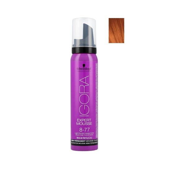 Мусс-краска для волос 8-77, 100 мл Schwarzkopf Professional, Igora Expert Mousse
Мусс-краска для волос 8-77, 100 мл Schwarzkopf Professional, Igora Expert Mousse