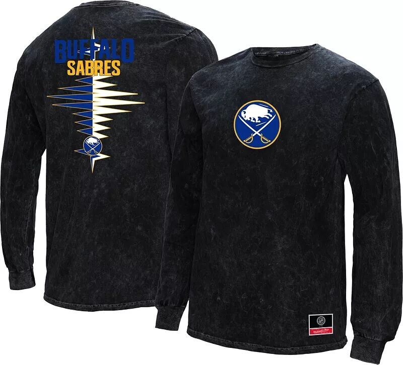 Черная рубашка с длинным рукавом с зигзагообразным узором Mitchell & Ness Buffalo Sabers Vintage
Черная рубашка с длинным рукавом с зигзагообразным узором Mitchell & Ness Buffalo Sabers Vintage