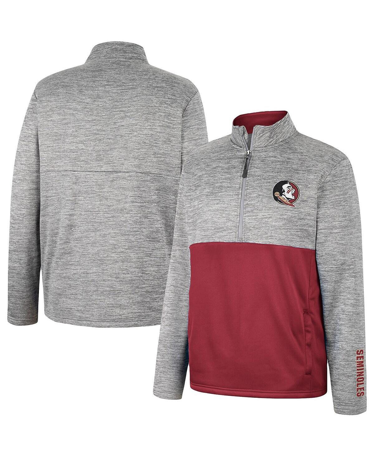 Мужская серая куртка florida state seminoles john с молнией до половины Colosseum, серый
Мужская серая куртка florida state seminoles john с молнией до половины Colosseum, серый