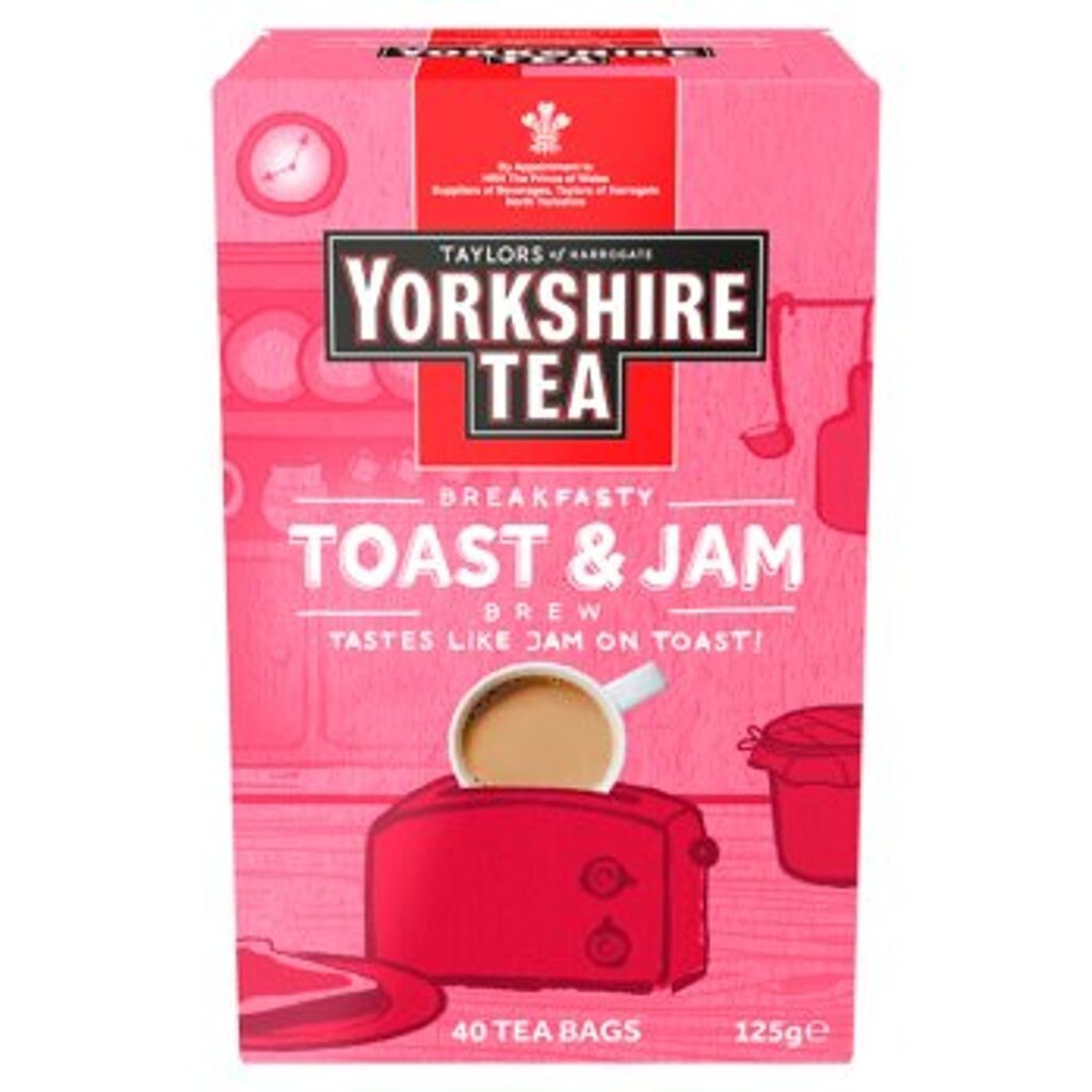 Taylors of Harrogate - Йоркширский чай - тосты для завтрака с джемом - 40 пакетиков Taylor′S
Taylors of Harrogate - Йоркширский чай - тосты для завтрака с джемом - 40 пакетиков Taylor′S