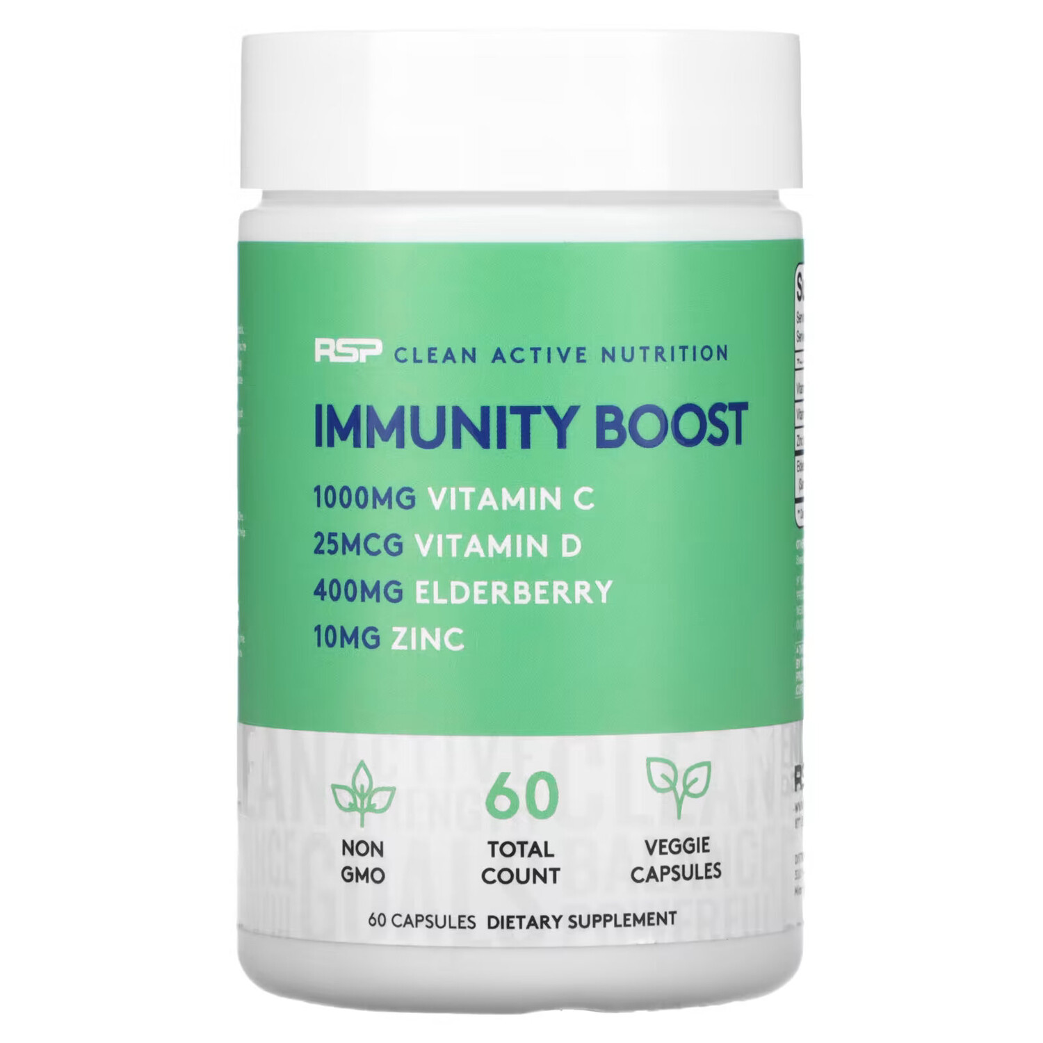 RSP Nutrition, Immunity Boost, укрепление иммунитета, витамины и антиоксиданты, выработка иммунных клеток, 60 растительных капсул
RSP Nutrition, Immunity Boost, укрепление иммунитета, витамины и антиоксиданты, выработка иммунных клеток, 60 растительных капсул