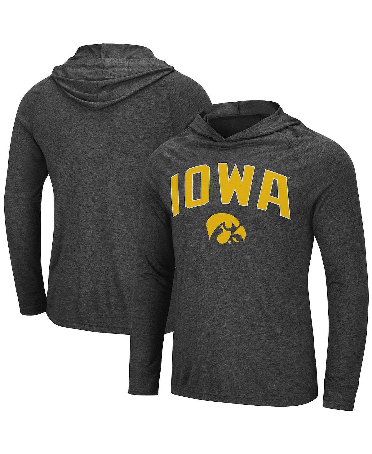 Мужская футболка с капюшоном iowa hawkeyes big and tall wingman с капюшоном и регланами цвета меланжа черного цвета Colosseum, мульти
Мужская футболка с капюшоном iowa hawkeyes big and tall wingman с капюшоном и регланами цвета меланжа черного цвета Colosseum, мульти
