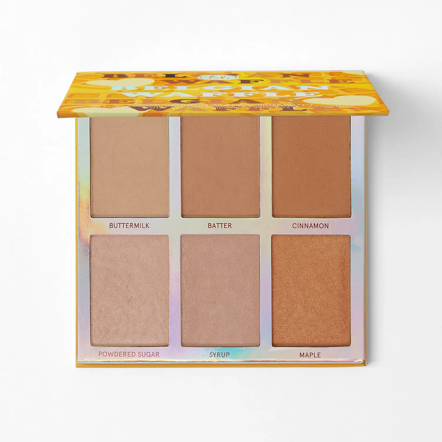 Хайлайтер BH Cosmetics Weekend Vibes Belgian Waffle - 6 Color Baked Bronzer & Highlighter Palette
Хайлайтер BH Cosmetics Weekend Vibes Belgian Waffle - 6 Color Baked Bronzer & Highlighter Palette