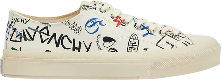 Кроссовки Givenchy City Printed Leather Low Scribbled, кремовый, Бежевый
Кроссовки Givenchy City Printed Leather Low Scribbled, кремовый, Бежевый
