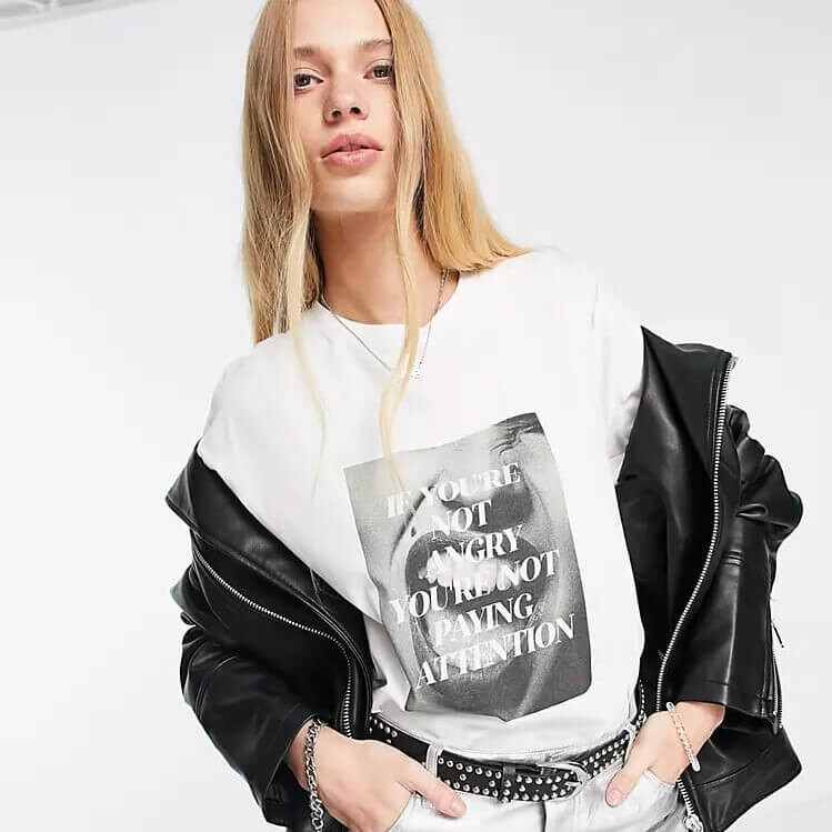 Футболка Asos Design Oversized T-Shirt With If You're Not Angry You're Not Paying Attention Graphic, белый
Футболка Asos Design Oversized T-Shirt With If You're Not Angry You're Not Paying Attention Graphic, белый