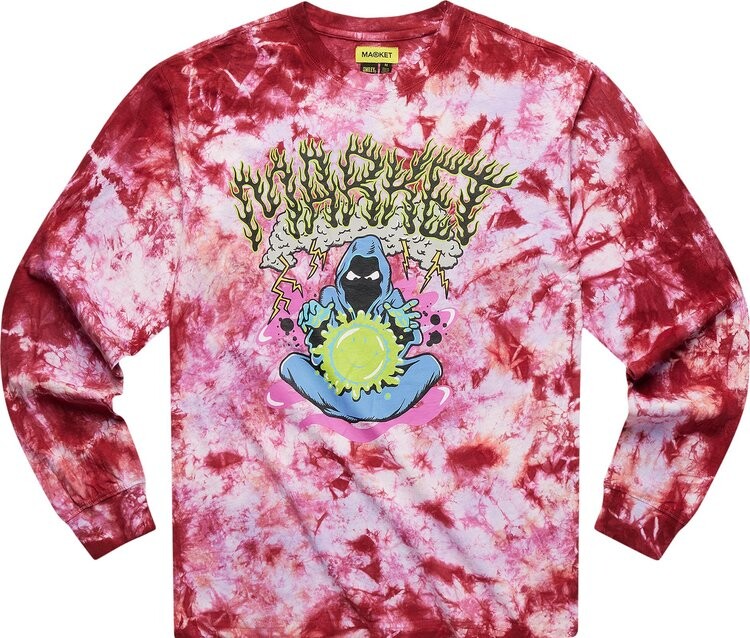Лонгслив Market Smiley Grim Reaper Long-Sleeve Tee 'Red Purple Tie Dye', разноцветный
Лонгслив Market Smiley Grim Reaper Long-Sleeve Tee 'Red Purple Tie Dye', разноцветный