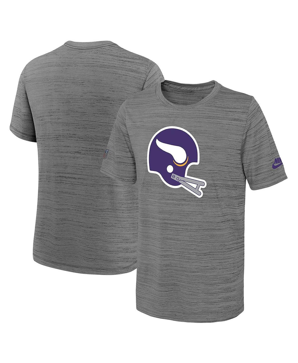 Серая футболка Big Boys Heather Minnesota Vikings Classic Velocity Performance Nike
Серая футболка Big Boys Heather Minnesota Vikings Classic Velocity Performance Nike