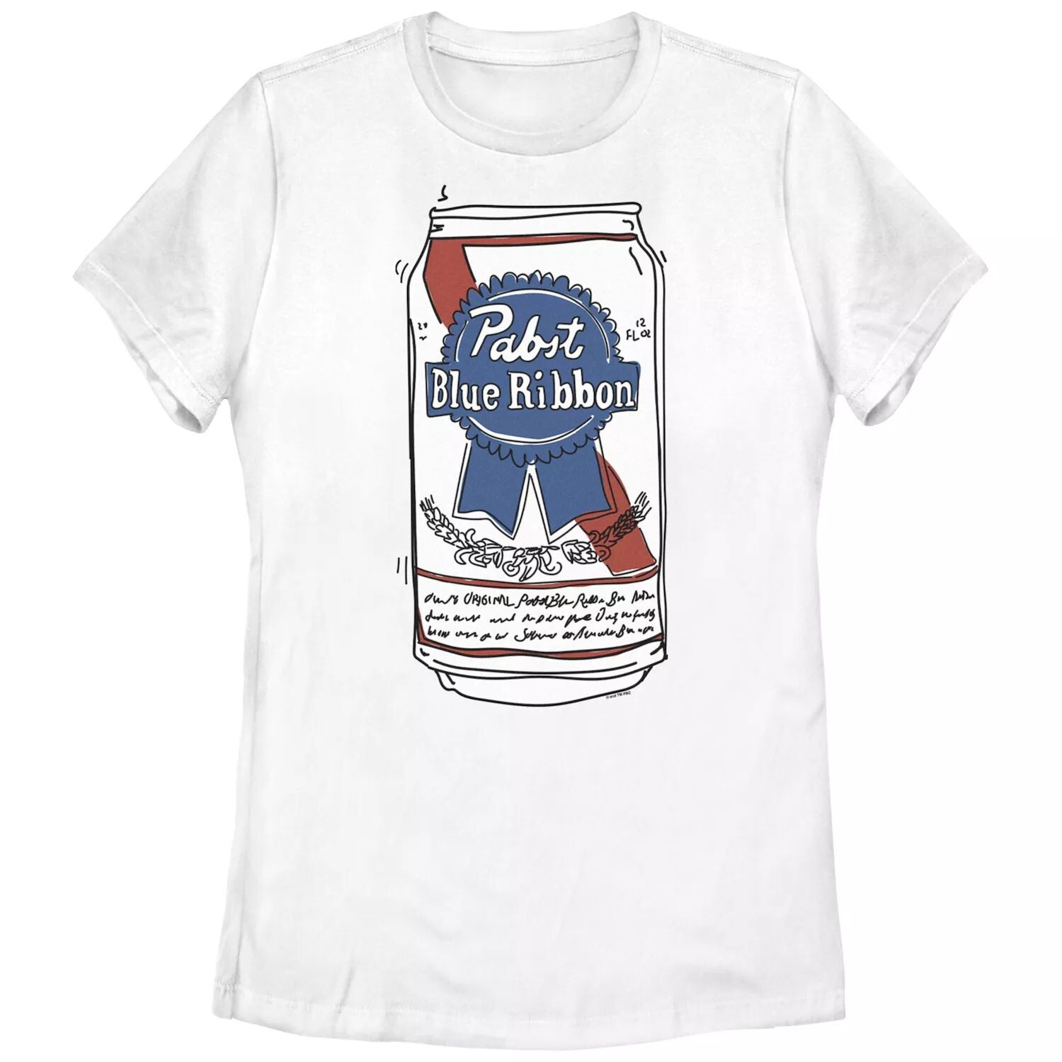 Футболка Pabst для юниоров с синей лентой и рисунком в форме банки с рисунком Licensed Character
Футболка Pabst для юниоров с синей лентой и рисунком в форме банки с рисунком Licensed Character