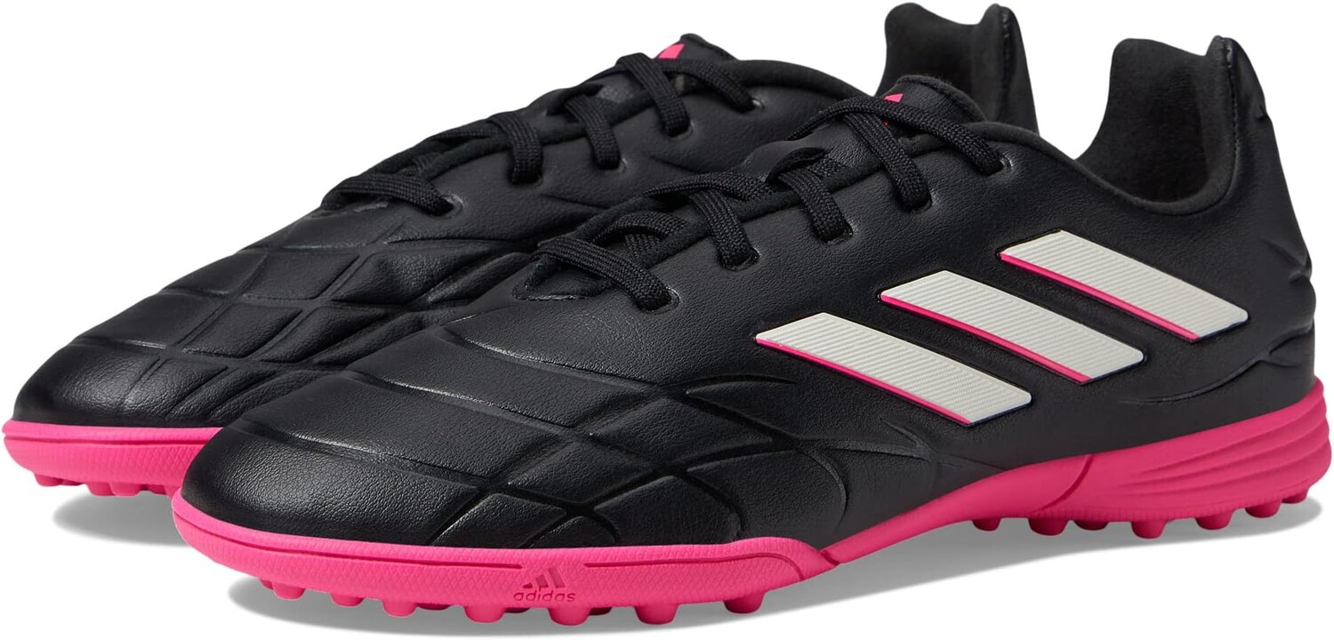 Бутсы Copa Pure.3 Turf Soccer (Little Kid/Big Kid) adidas, цвет Black/Zero Metallic
Бутсы Copa Pure.3 Turf Soccer (Little Kid/Big Kid) adidas, цвет Black/Zero Metallic