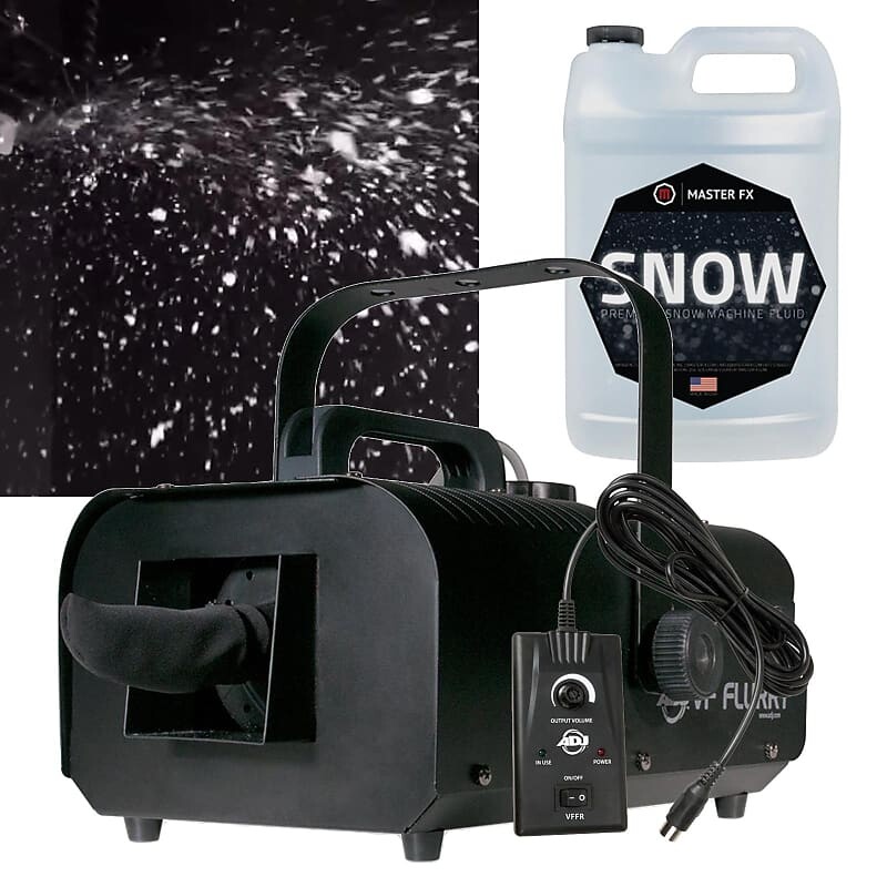 American DJ VF Flurry Snow Machine Flake Effect Remote + галлон жидкости/сока American DJ VF Flurry Snow Machine Flake Effect Remote + Gallon Fluid/Juice
American DJ VF Flurry Snow Machine Flake Effect Remote + галлон жидкости/сока American DJ VF Flurry Snow Machine Flake Effect Remote + Gallon Fluid/Juice
