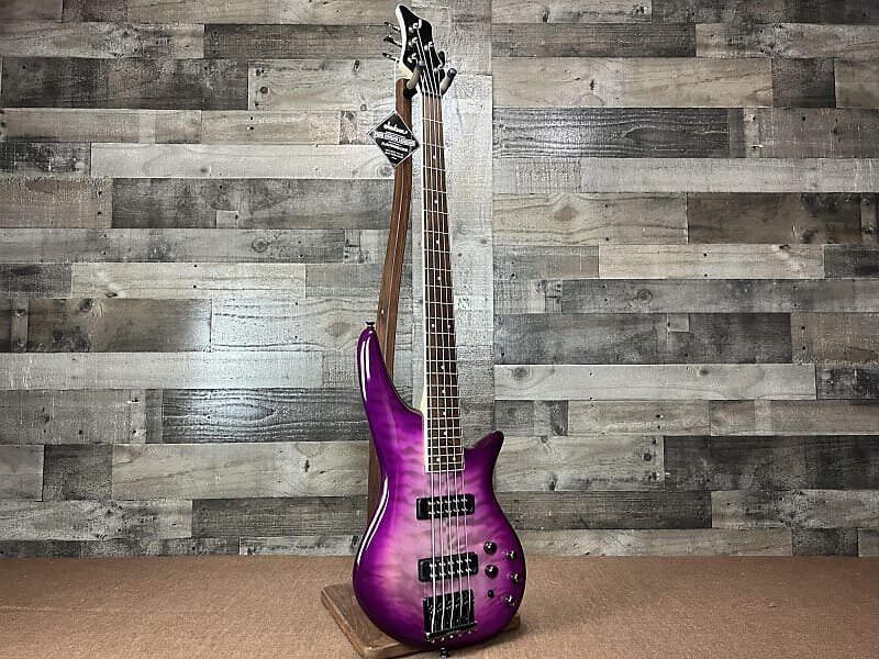 Бас-гитара Jackson серии JS Spectra Bass JS3QV — накладка на гриф Laurel — Purple Phaze Jackson JS Series Spectra Bass JS3QV - Laurel Fingerboard - Purple Phaze
Бас-гитара Jackson серии JS Spectra Bass JS3QV — накладка на гриф Laurel — Purple Phaze Jackson JS Series Spectra Bass JS3QV - Laurel Fingerboard - Purple Phaze