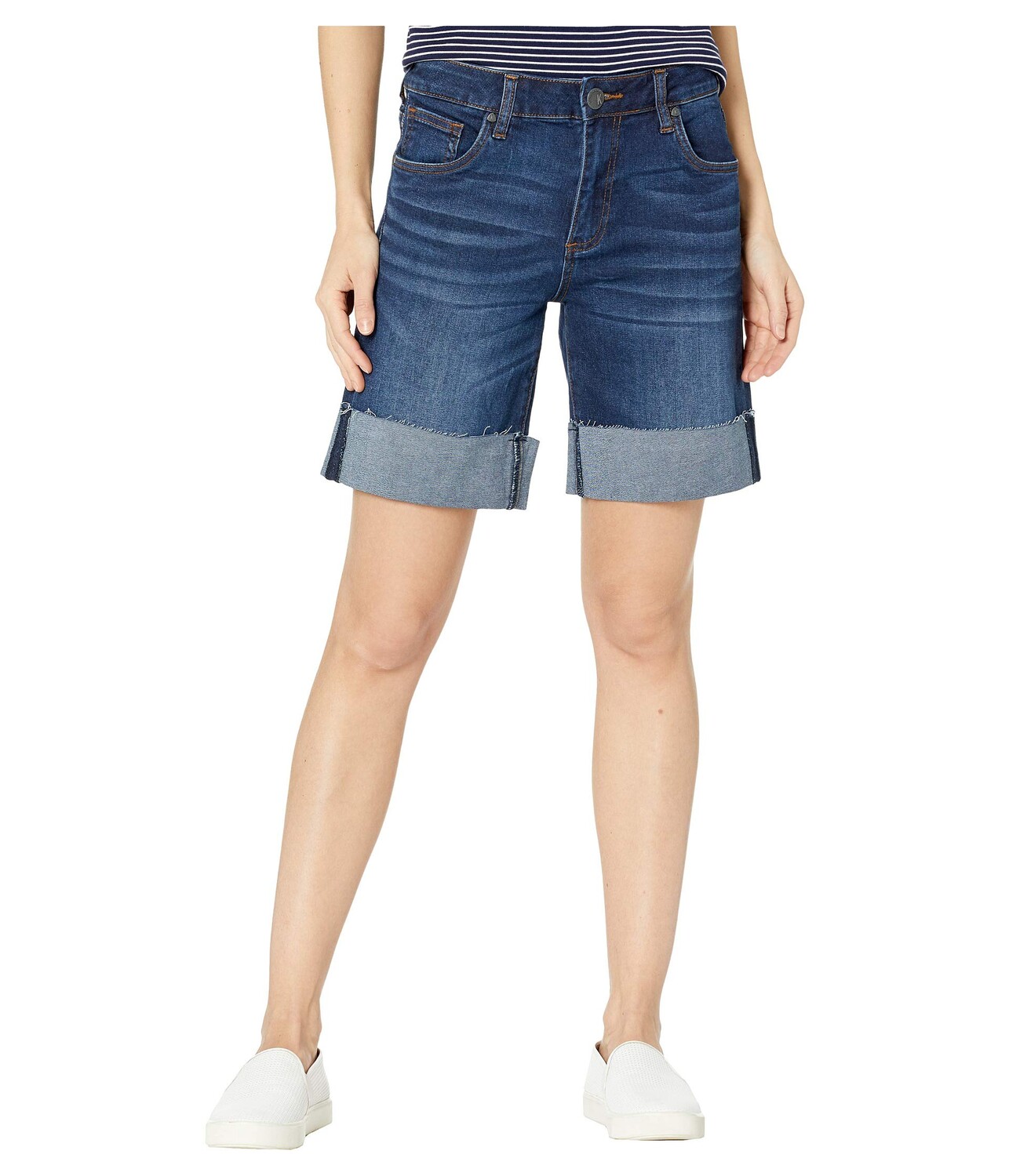 Шорты KUT from the Kloth, Catherine Wide Row Bermuda Shorts in Salubrious w/ Euro Base Wash
Шорты KUT from the Kloth, Catherine Wide Row Bermuda Shorts in Salubrious w/ Euro Base Wash