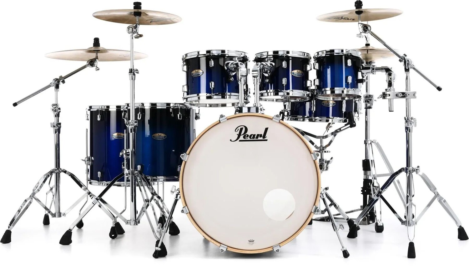 Набор из семи предметов Pearl Decade Maple DMP927SP/C Shell Shell с малым барабаном — глянцевый кобальтовый лак
Набор из семи предметов Pearl Decade Maple DMP927SP/C Shell Shell с малым барабаном — глянцевый кобальтовый лак