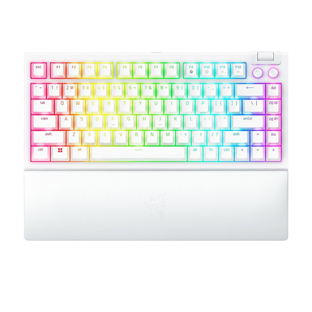 Игровая клавиатура Razer BlackWidow V4 TKL, Orange Tactile, белый, английская раскладка
Игровая клавиатура Razer BlackWidow V4 TKL, Orange Tactile, белый, английская раскладка