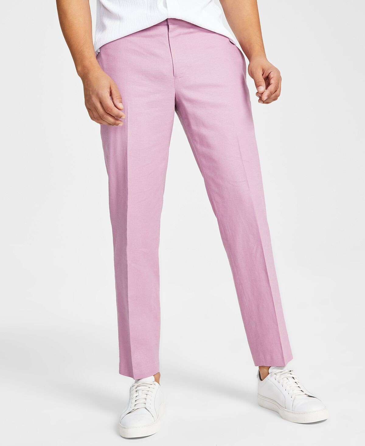 Мужские облегающие брюки из смесового льна, созданные для macy's INC International Concepts, мульти, Розовый
Мужские облегающие брюки из смесового льна, созданные для macy's INC International Concepts, мульти, Розовый