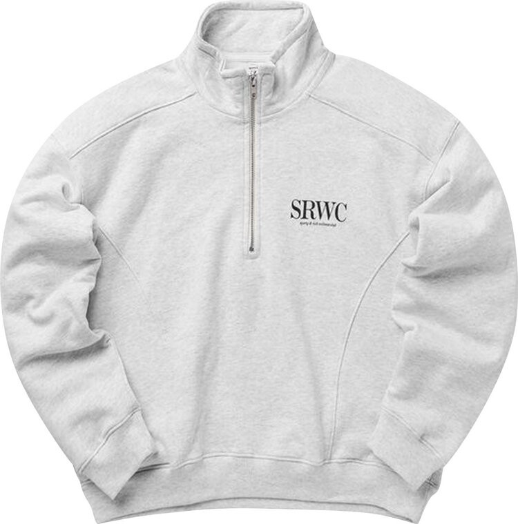 Толстовка Sporty & Rich Upper East Side Quarter Zip 'Heather Grey/Forest', серый
Толстовка Sporty & Rich Upper East Side Quarter Zip 'Heather Grey/Forest', серый