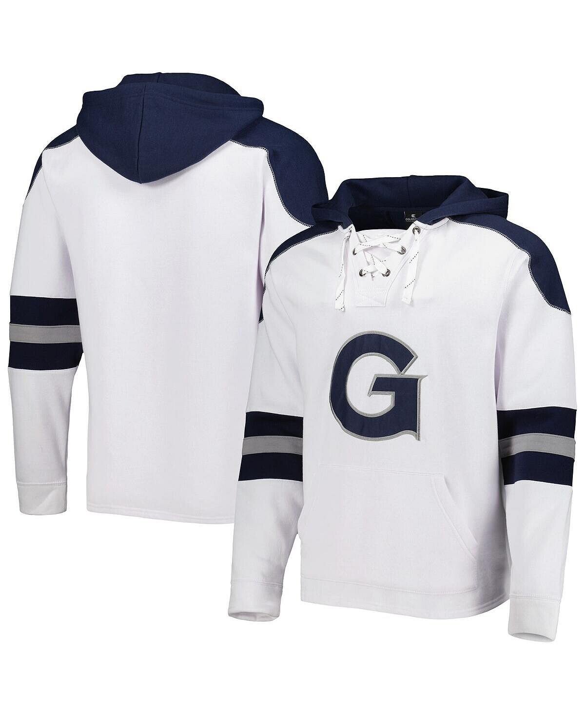 Мужская белая толстовка с капюшоном georgetown hoyas lace-up 4.0 на шнуровке Colosseum, белый
Мужская белая толстовка с капюшоном georgetown hoyas lace-up 4.0 на шнуровке Colosseum, белый