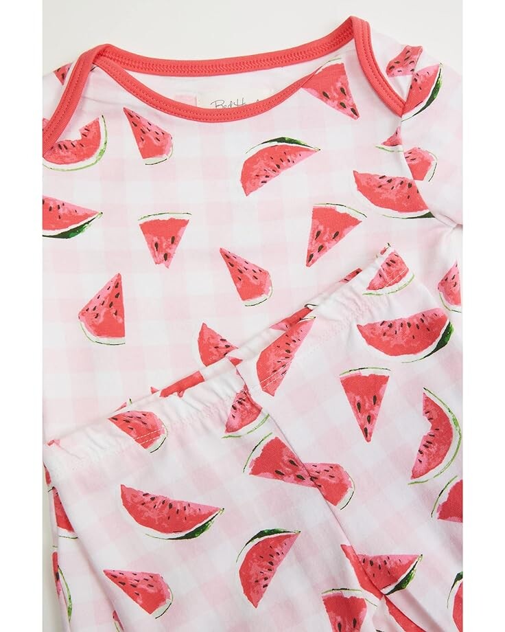 Пижамный комплект Bedhead Pajamas Booboo Short Sleeve Snug Fit PJ Set, цвет Watermelon Picnic
Пижамный комплект Bedhead Pajamas Booboo Short Sleeve Snug Fit PJ Set, цвет Watermelon Picnic