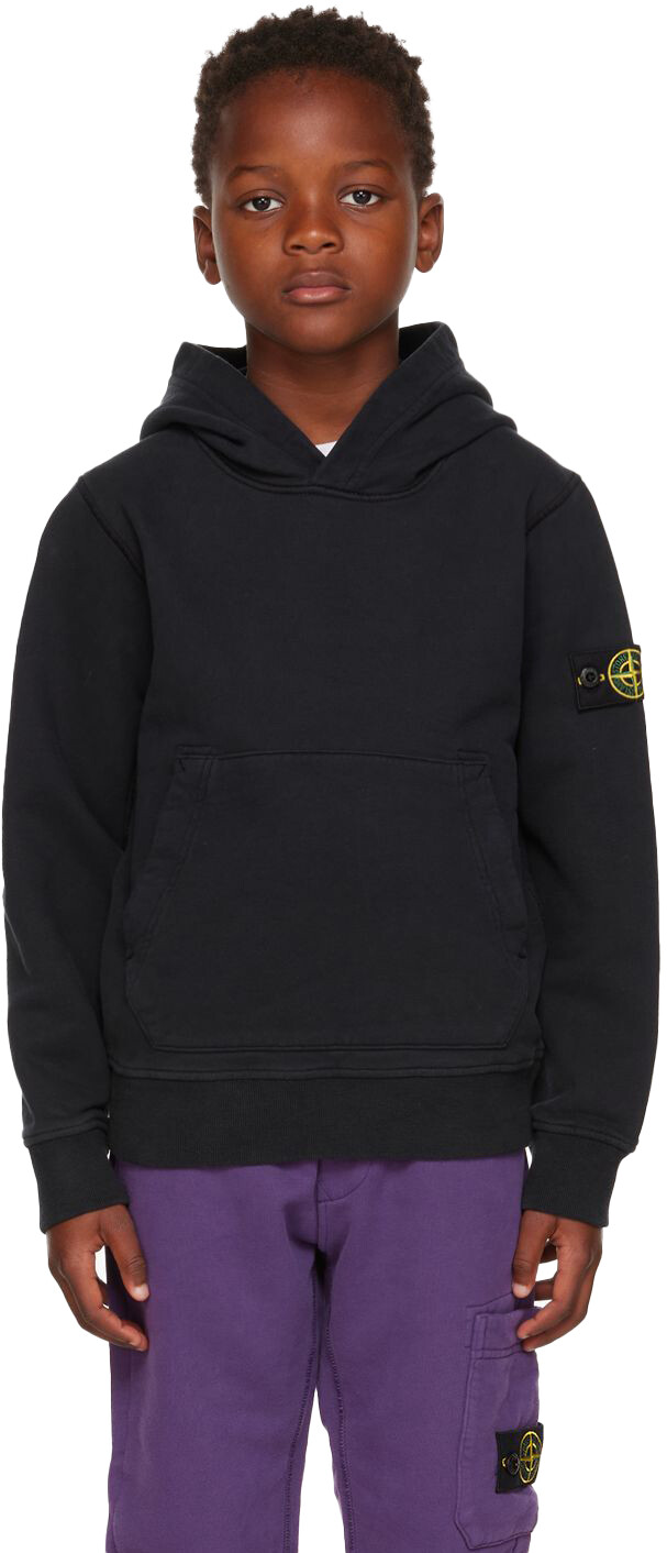 Детская темно-синяя толстовка с капюшоном, окрашенная в готовом виде Stone Island Junior
Детская темно-синяя толстовка с капюшоном, окрашенная в готовом виде Stone Island Junior