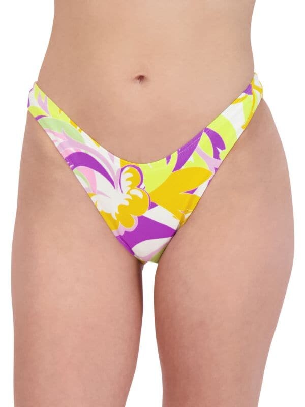 Низ бикини с высоким вырезом и цветочным принтом BCBGeneration Yellow multicolor
Низ бикини с высоким вырезом и цветочным принтом BCBGeneration Yellow multicolor