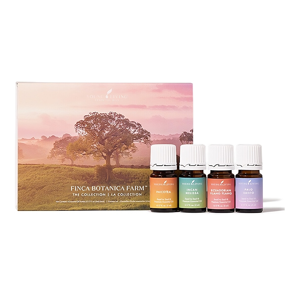 Набор эфирных масел Young Living Finca Botanica Farm The Collection, 4 шт x 5 мл
Набор эфирных масел Young Living Finca Botanica Farm The Collection, 4 шт x 5 мл