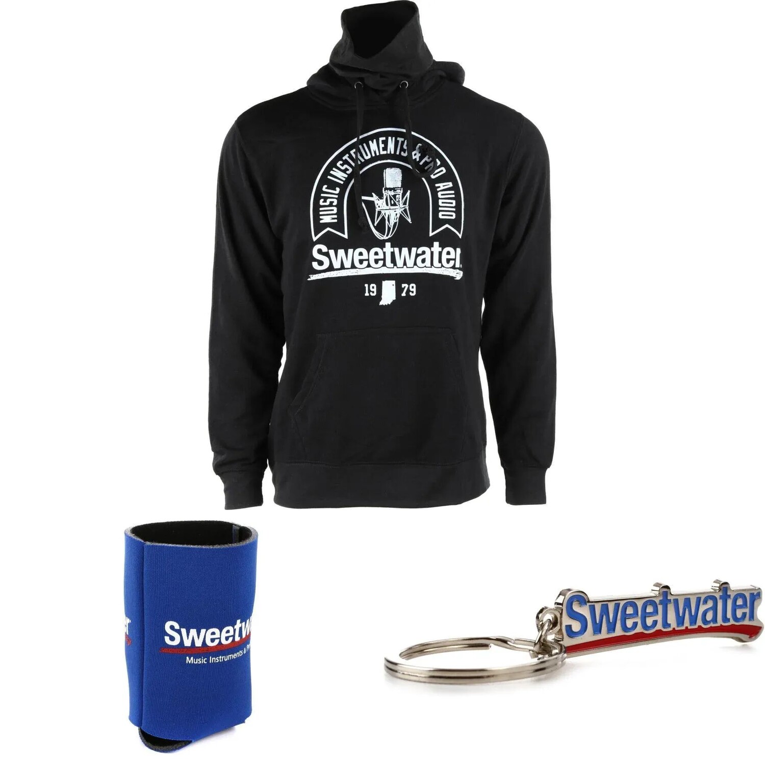 Толстовка с рисунком Sweetwater «Condenser» и подарочным набором на шейных гетрах — большой размер
Толстовка с рисунком Sweetwater «Condenser» и подарочным набором на шейных гетрах — большой размер