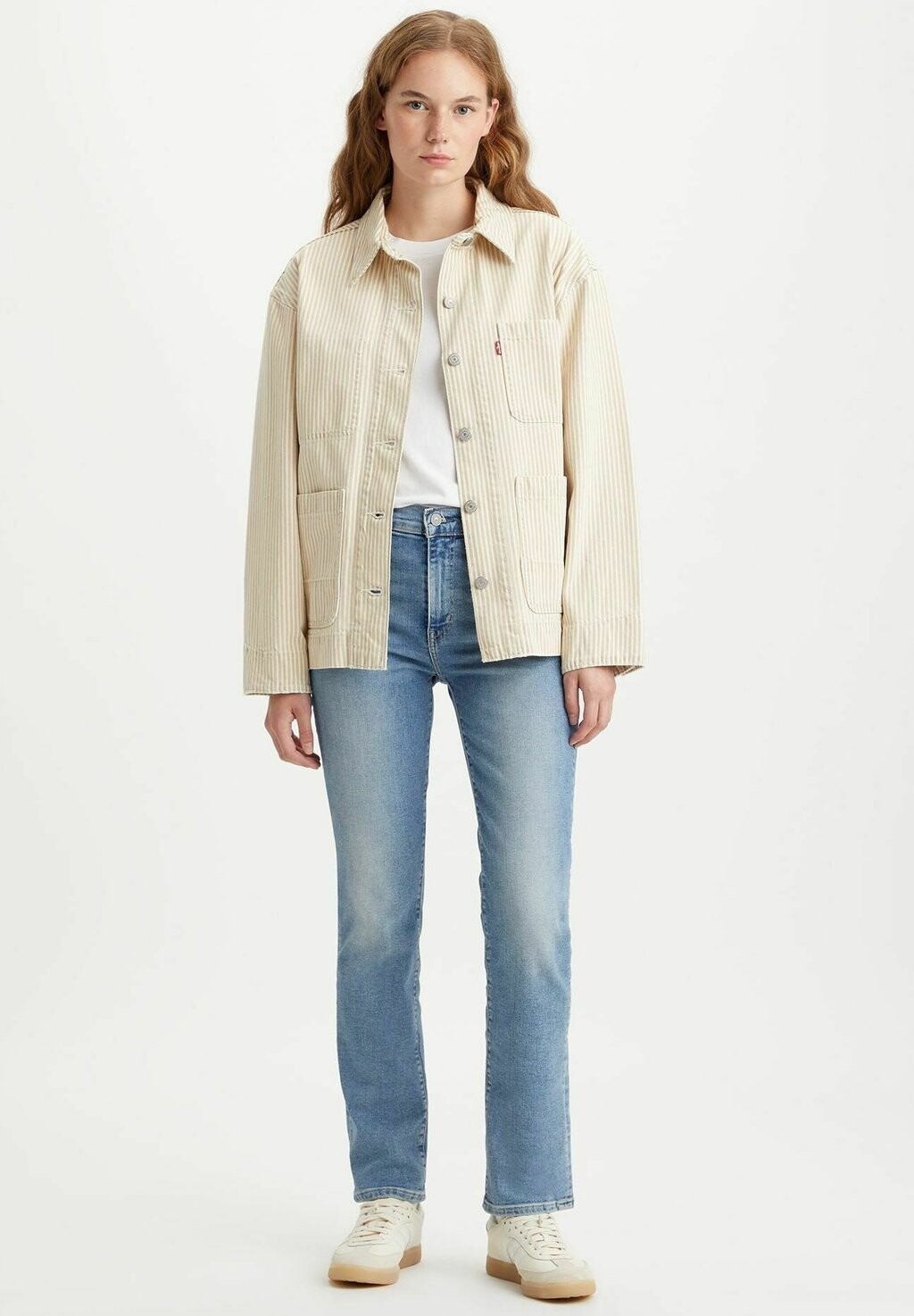 Джинсы прямого кроя Levi's High Rise Chicory, светло-голубой волнистый / светло-индиго
Джинсы прямого кроя Levi's High Rise Chicory, светло-голубой волнистый / светло-индиго