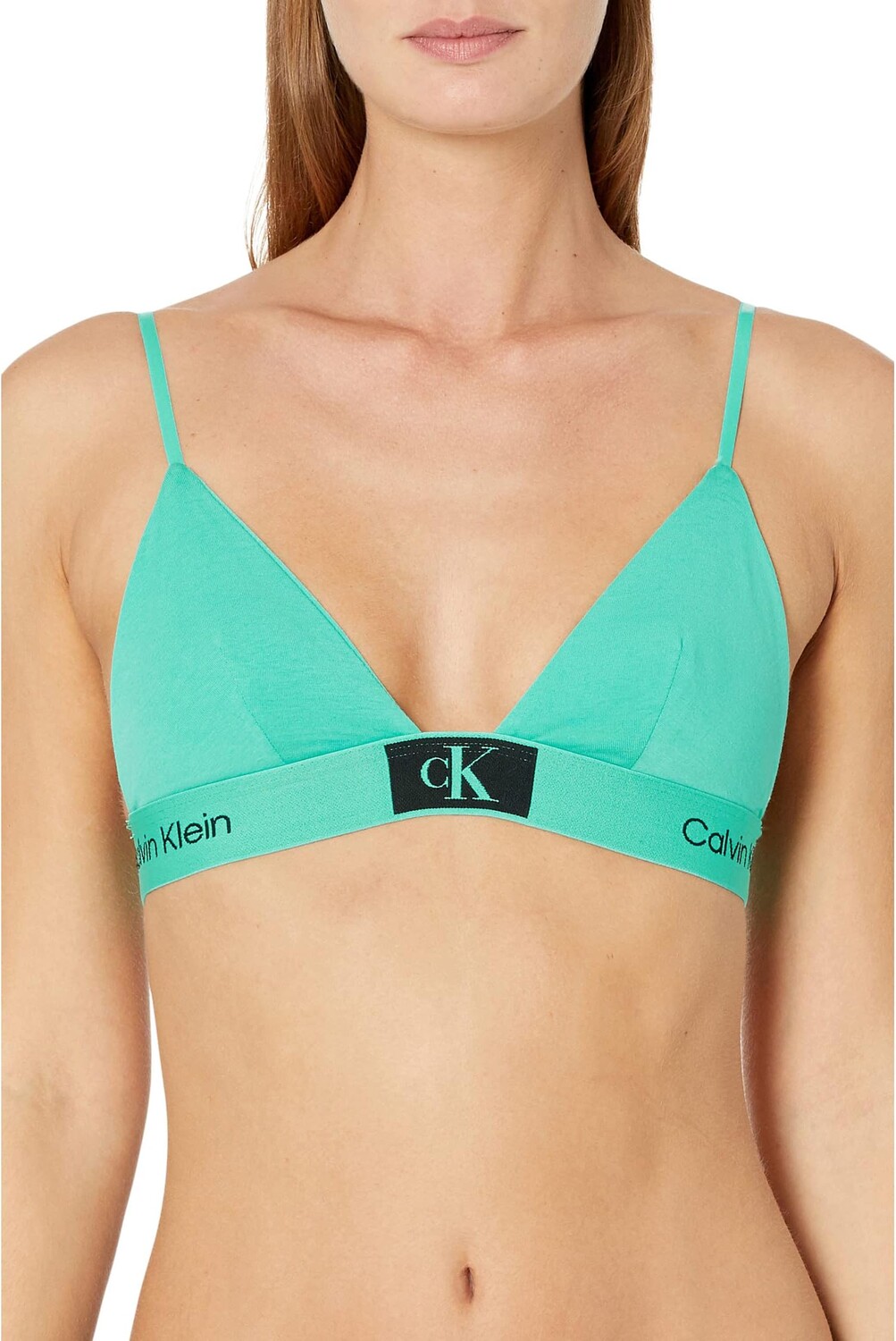 Хлопковый треугольник 1996 года без подкладки Calvin Klein Underwear, цвет Fresh Peppermint
Хлопковый треугольник 1996 года без подкладки Calvin Klein Underwear, цвет Fresh Peppermint