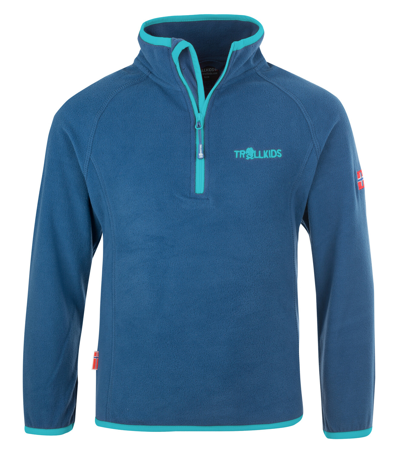 Пуловер Trollkids Fleece mit Reißverschluss Nordland, цвет Mitternachtsblau/Minze dunkel
Пуловер Trollkids Fleece mit Reißverschluss Nordland, цвет Mitternachtsblau/Minze dunkel