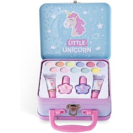 Пенал Martinelia Little Unicorn Beauty в жестяной банке 14 х 12 х 6 см с эмалью, каплями для глаз и блеском для губ, Aquarius
Пенал Martinelia Little Unicorn Beauty в жестяной банке 14 х 12 х 6 см с эмалью, каплями для глаз и блеском для губ, Aquarius
