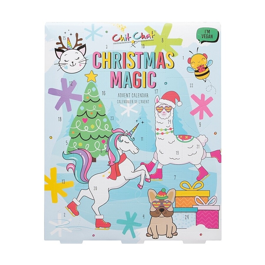Адвент-календарь Technic Cosmetics Chit Chat Christmas Magic Cosmetics, 24 предмета
Адвент-календарь Technic Cosmetics Chit Chat Christmas Magic Cosmetics, 24 предмета