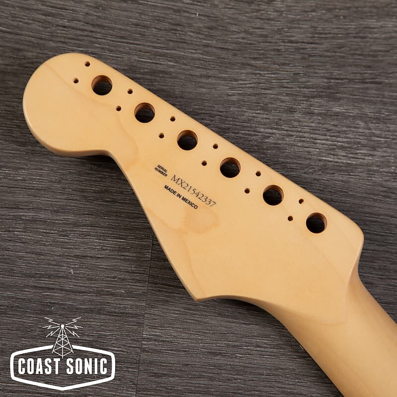 Гриф Stratocaster серии Fender Player с вставками блоков - Pau Ferro Player Series Stratocaster Neck
Гриф Stratocaster серии Fender Player с вставками блоков - Pau Ferro Player Series Stratocaster Neck