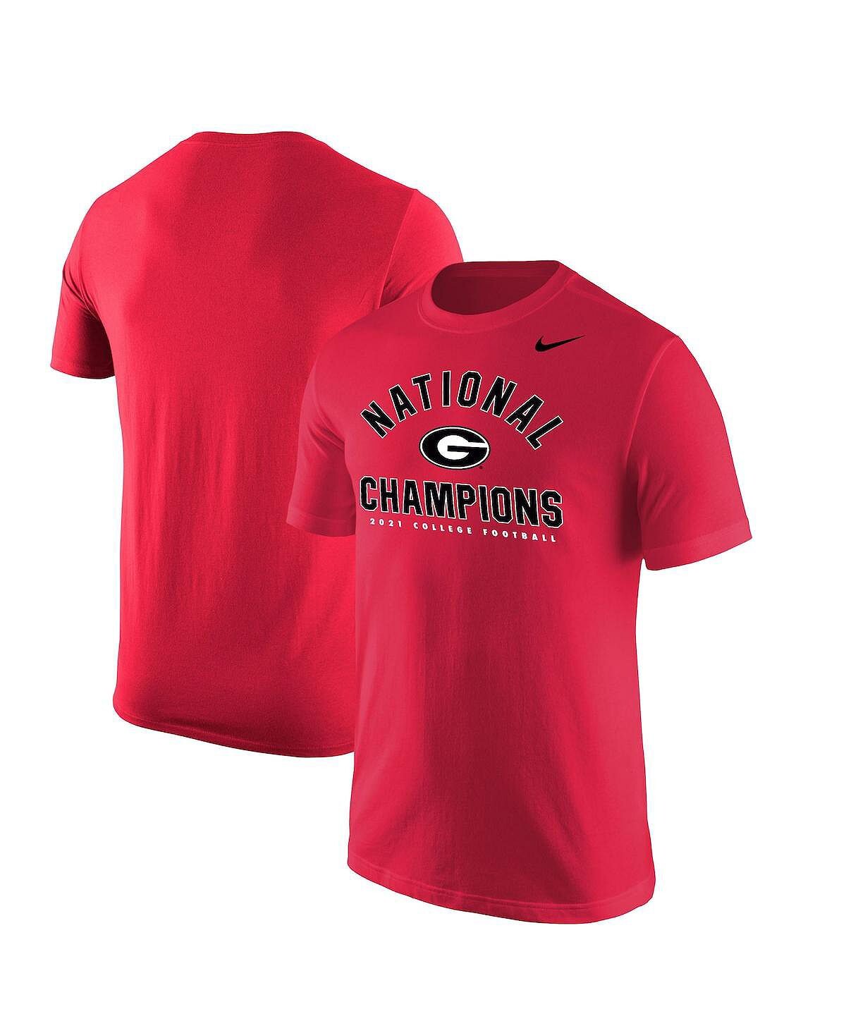 Мужская футболка red georgia bulldogs college football playoff 2021 national champions arch Nike, красный
Мужская футболка red georgia bulldogs college football playoff 2021 national champions arch Nike, красный