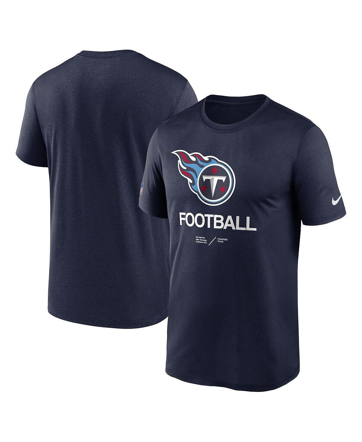 Мужская темно-синяя футболка tennessee titans infographic performance Nike, синий
Мужская темно-синяя футболка tennessee titans infographic performance Nike, синий
