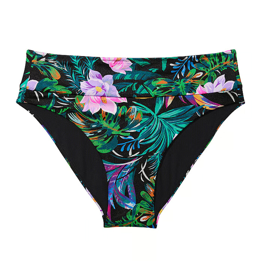 Плавки бикини Victoria's Secret Swim Mix & Match Mid-Rise Smooth, черный тропический
Плавки бикини Victoria's Secret Swim Mix & Match Mid-Rise Smooth, черный тропический
