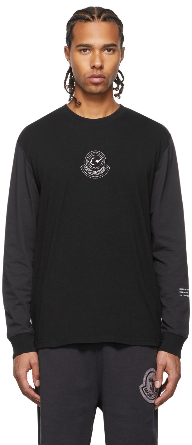 7 Moncler FRGMT Hiroshi Fujiwara Черная футболка с длинным рукавом Moncler Genius, Черный
7 Moncler FRGMT Hiroshi Fujiwara Черная футболка с длинным рукавом Moncler Genius, Черный